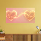Toile Flux d'énergie cardiaque (Insitu(Salon))