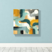 Toile Flux harmonique (Insitu (Plancher de Bois))