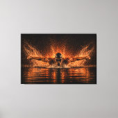 Toile Flux Ininterrompu – Pleine Puissance Papillon (Recto)