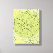 Toile Fluxos em Verde (Recto)