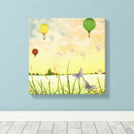 Toile Flyers élevés 2011 (Insitu (Plancher de Bois))