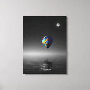 Toile Flying Balloon Sélective Minimaliste Photographie