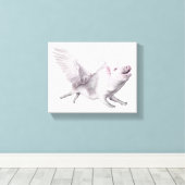 Toile Flying Pig Art Canvas Real Wings When Pigs Fly Joy (Insitu (Plancher de Bois))