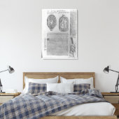 Toile Foetus, illustration de 'Oeuvres' (Insitu(Chambre))
