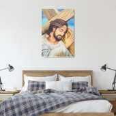 Toile Foi chrétienne Jésus Christ (Insitu(Chambre))