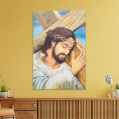 Toile Foi chrétienne Jésus Christ (Insitu(Salon))