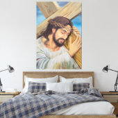 Toile Foi chrétienne Jésus Christ (Insitu(Chambre))