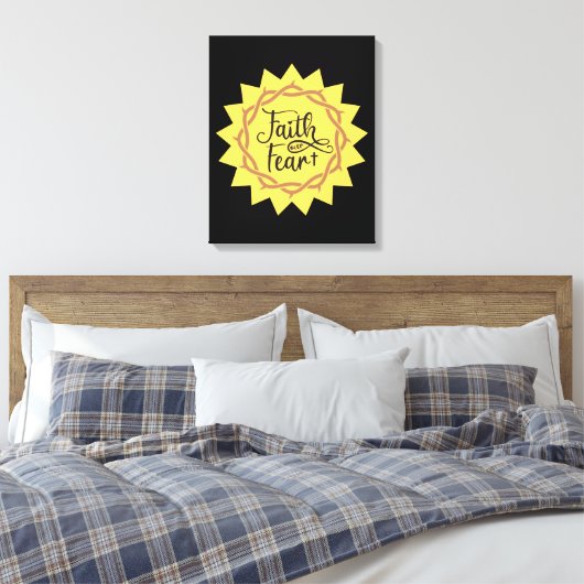 Toile foi sur la peur (Insitu(Chambre))