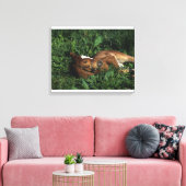 Toile Foie Thoroughbred allongé (Insitu(Salon))