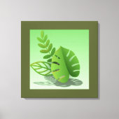Toile Folhas Verdes (Recto)