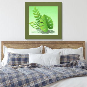 Toile Folhas Verdes
