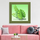 Toile Folhas Verdes (Insitu(Salon))