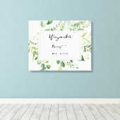 Toile Foliage Waymaker Promesse Keeper Paroles chrétienn (Insitu (Plancher de Bois))
