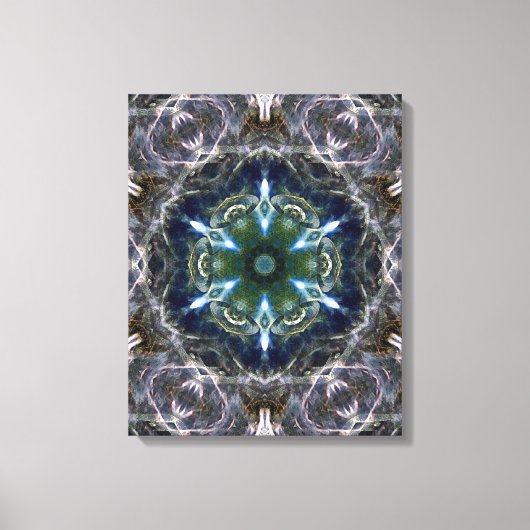 Toile Folk Mandala (Recto)