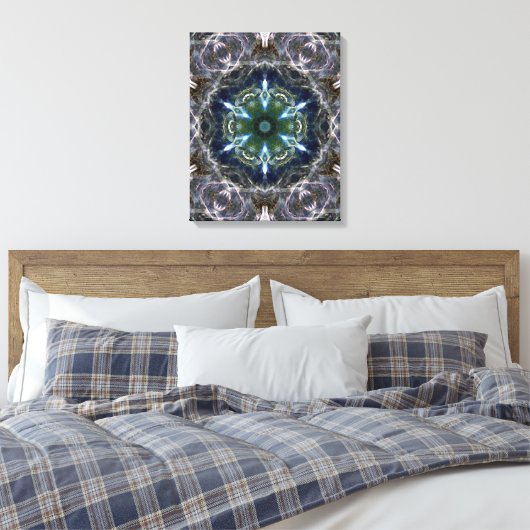 Toile Folk Mandala (Insitu(Chambre))