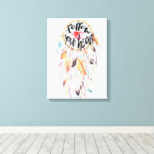 Toile Follow your heart (Insitu (Plancher de Bois))