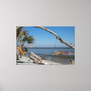 Toile Folly Boat & Morris L'Est. Lumière