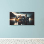 Toile Fonctionne par magie sur arrière - plans foncés et (Insitu (Plancher de Bois))