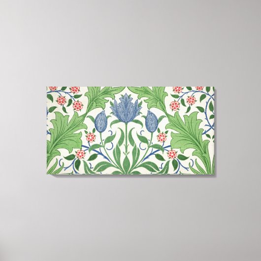Toile Fond d'écran floral (Recto)