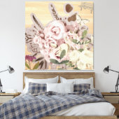 Toile Fond floral monochromatique (Insitu(Chambre))