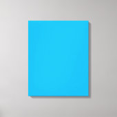 Toile Fond uni bleu cyan | Style minimaliste d'été (Recto)