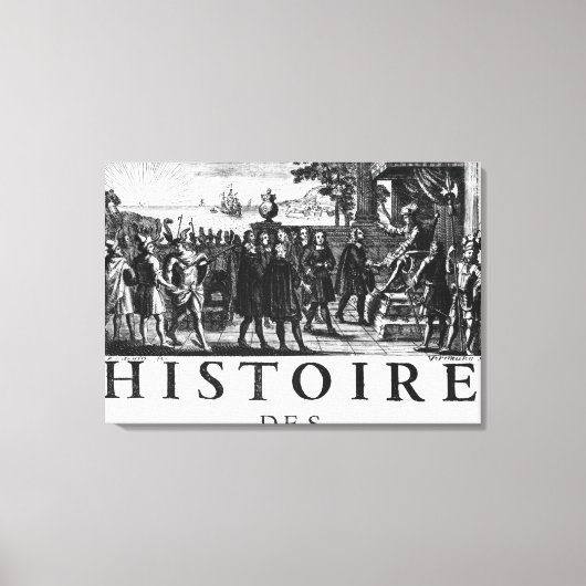 Toile Fondation par Louis XIV, roi de France (Recto)