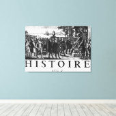 Toile Fondation par Louis XIV, roi de France (Insitu (Plancher de Bois))