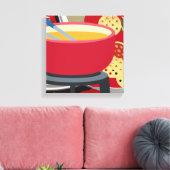 Toile Fondue de fromage (Insitu(Salon))