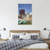 Toile Fontaine de Buckingham située à Grant Park, 2 (Insitu(Chambre))