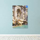 Toile fontaine de Trévi (Insitu (Plancher de Bois))