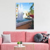 Toile Fontaine d'eau tropicale (Insitu(Salon))