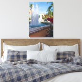 Toile Fontaine d'eau tropicale (Insitu(Chambre))