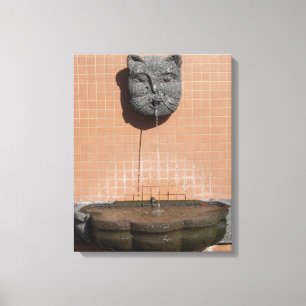 Toile Fontaine Plaza Cat