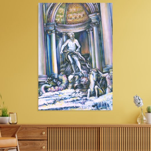 Toile Fontana Di Trevi (Insitu(Salon))
