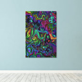 Toile Fonte cérébrale (Insitu (Plancher de Bois))