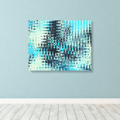 Toile Food Art Liquid Paint Abstrait 2021 (Insitu (Plancher de Bois))