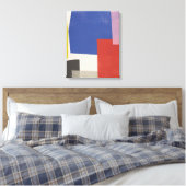 Toile Foolscap - Colorblocs modernes (Insitu(Chambre))