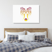 Toile Football Alien (Insitu(Chambre))