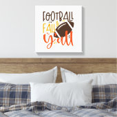 Toile Football Fall & Y'all (Insitu(Chambre))