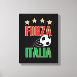 Toile Football Italie Forza