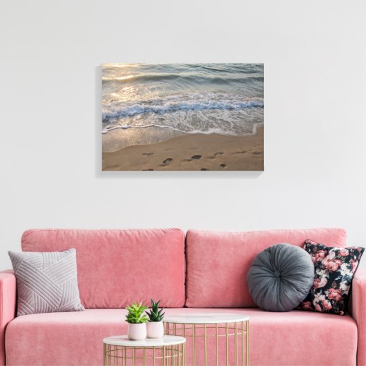 Toile Footprints in the Sand (Insitu(Salon))