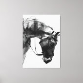 Toile Force équine en monochrome (Recto)