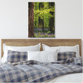 Toile Forest | Bluebells en Belgique (Insitu(Chambre))