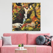 Toile Forest Brook par August Macke Expressionnisme Vint (Insitu(Salon))