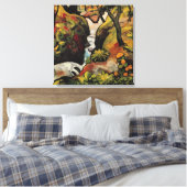 Toile Forest Brook par August Macke Expressionnisme Vint (Insitu(Chambre))