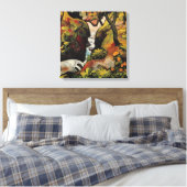 Toile Forest Brook par August Macke Expressionnisme Vint (Insitu(Chambre))