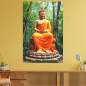 Toile Forest of Calm: The Buddha's Sanctuary (Insitu(Salon))