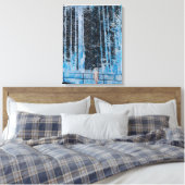 Toile Forêt - 4 heures de lumière du jour 2009 (Insitu(Chambre))