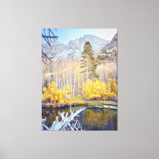 Toile Forêt à l'automne (Recto)