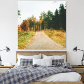 Toile Forêt automnale suédoise (Insitu(Chambre))